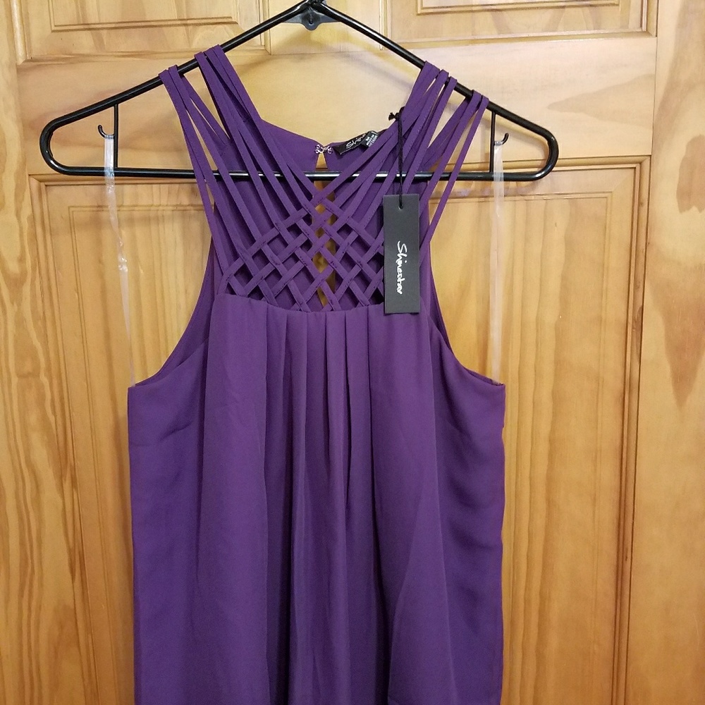 Women's Shinestar polyester shirt